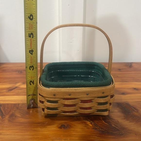 Vtg Longaberger 2003 Holiday Helper Basket - Picture 6 of 7